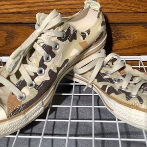 Converse White Canvas Sneakers